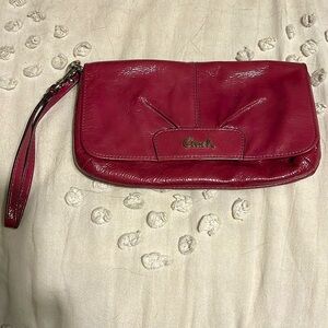 Coach wallet wristlet 9 inches wide x 5 inches